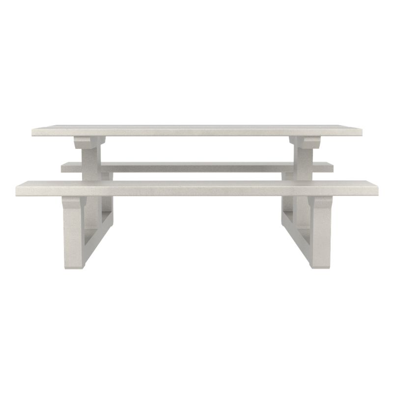 Table de pique-nique en béton Rubus 8 places | Prossentiel 