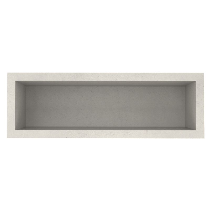 Jardinière urbaine rectangulaire en béton gravillons Gravy - 120L | Prossentiel 