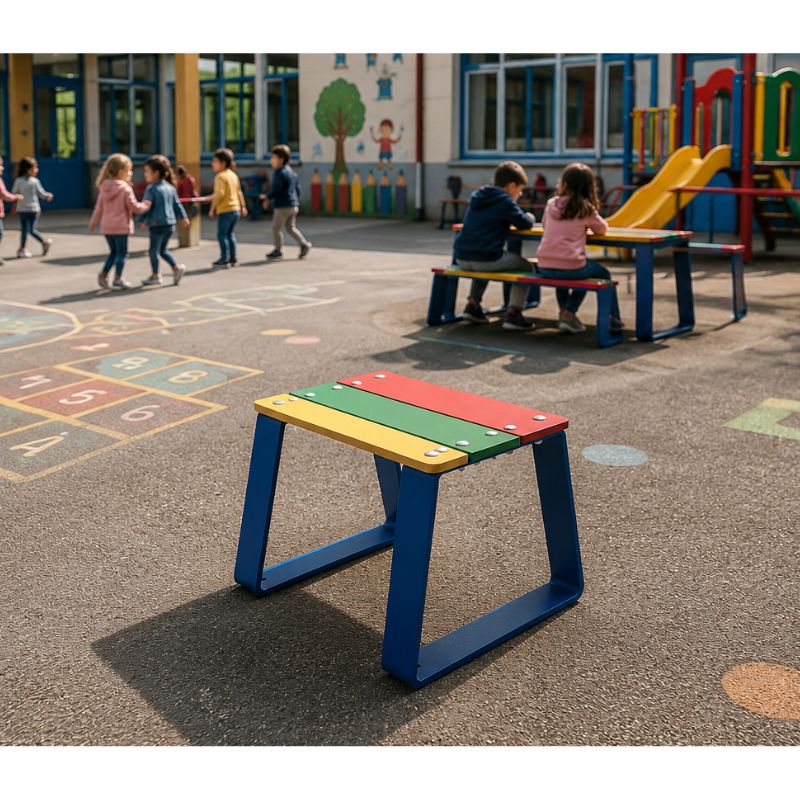 Banquette petite enfance multicolore Ninou | Prossentiel 