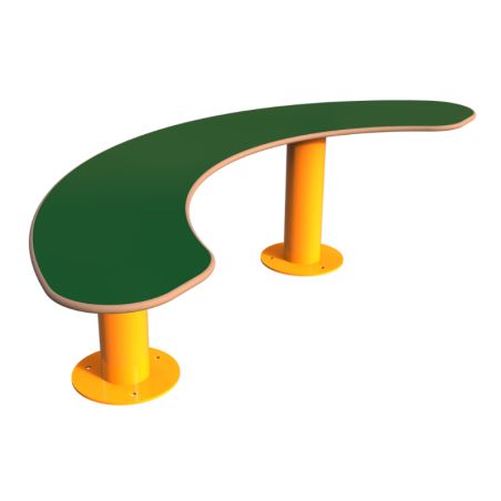 Banquette ludique demi-cercle Ninou 3 places | Prossentiel 