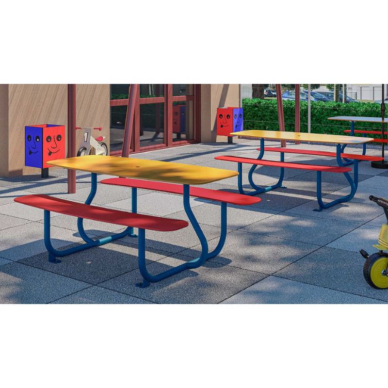 Ensemble table et assises scolaires HPL Tiny | Prossentiel 