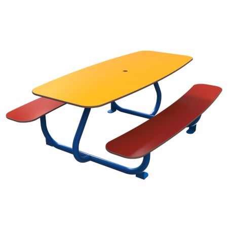 Ensemble table et assises scolaires HPL Tiny | Prossentiel 