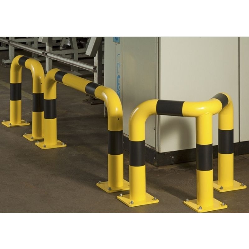 Barrière de protection industrielle en angle - Ø 60 mm | Prossentiel 