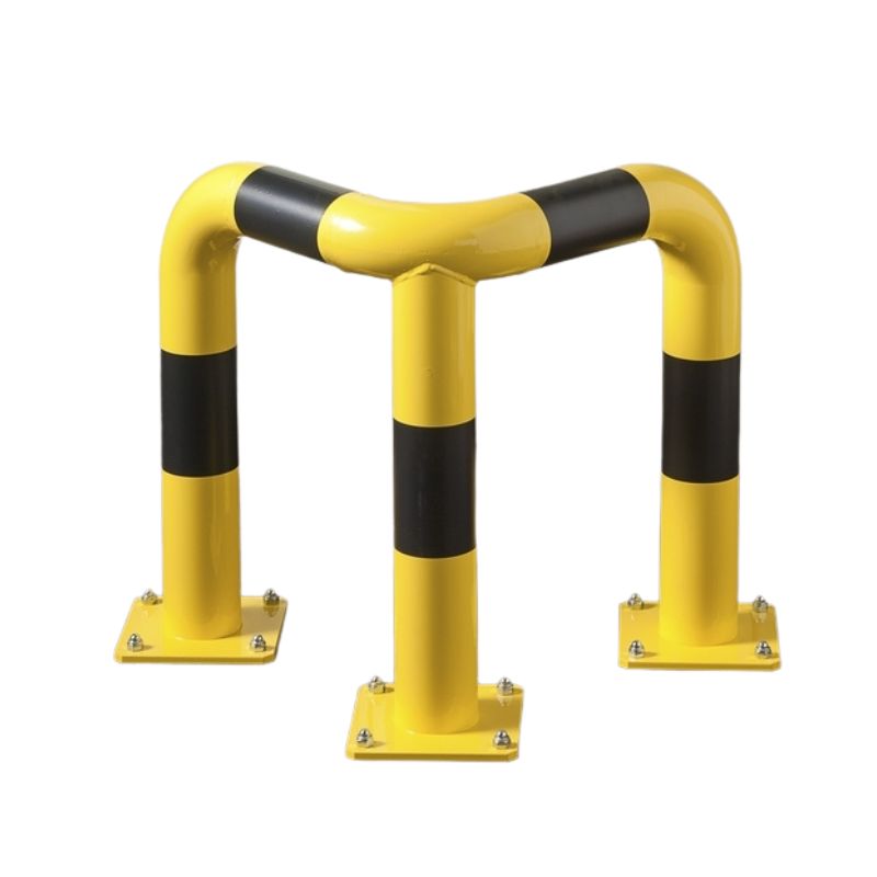 Barrière de protection industrielle en angle - Ø 60 mm | Prossentiel 