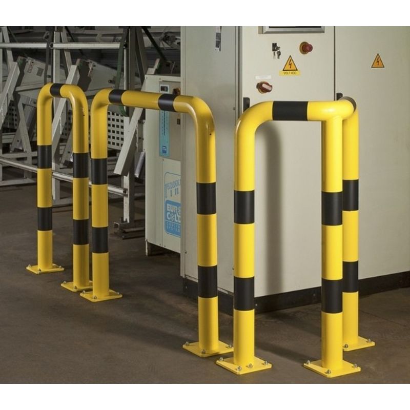 Barrière de protection industrielle en angle- Ø 76 mm | Prossentiel 