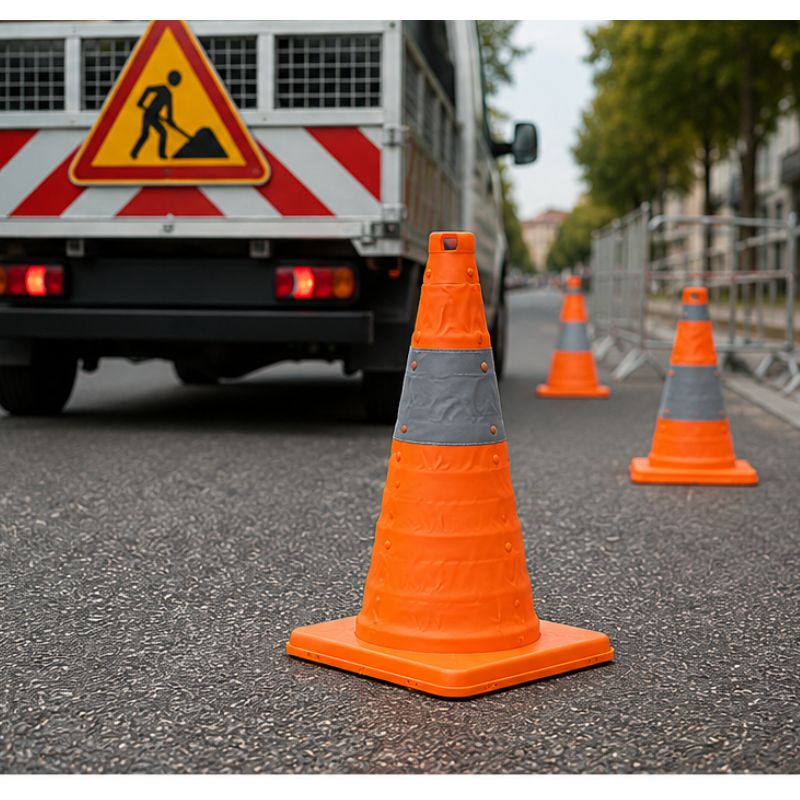Cône de signalisation rétractable | Prossentiel 