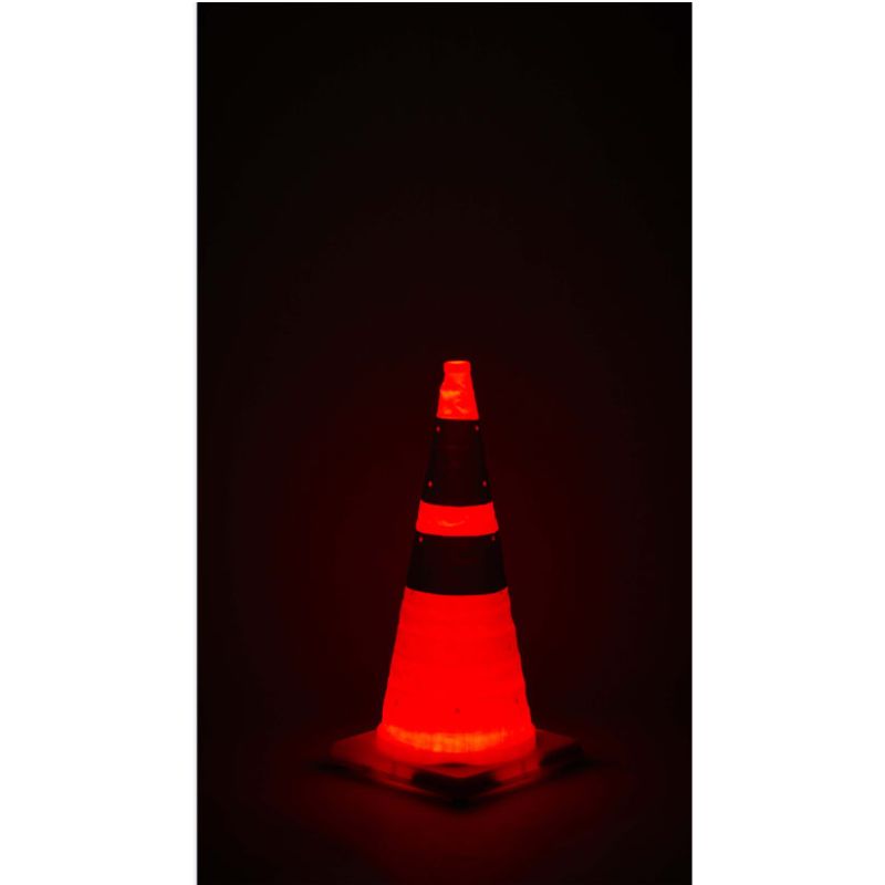 Cône de signalisation rétractable lumineux | Prossentiel 