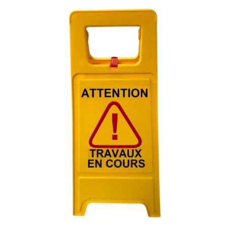 Chevalet de signalisation "Travaux en cours" | Prossentiel 
