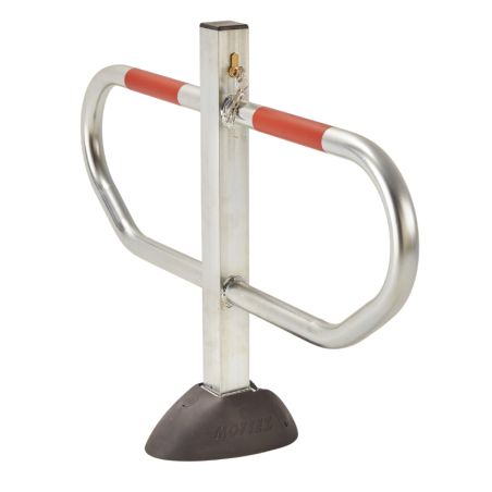 Barrière pied central avec arceaux