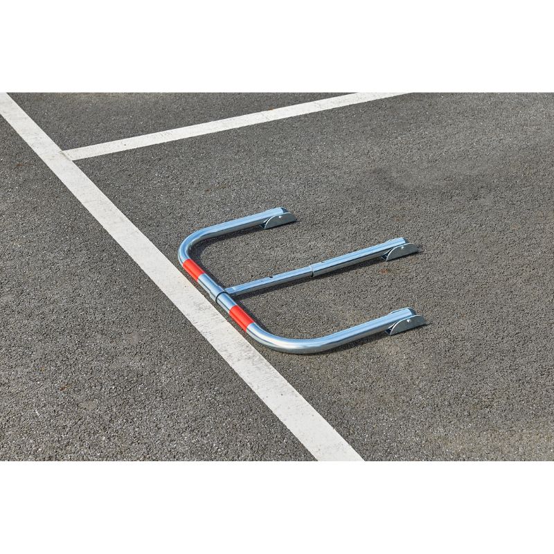 Barrière de parking 3 pieds rabattable éco