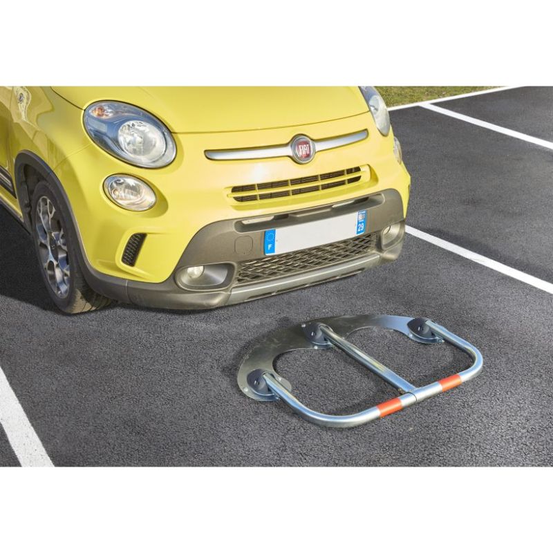 Barrière de parking 3 pieds « spécial macadam »