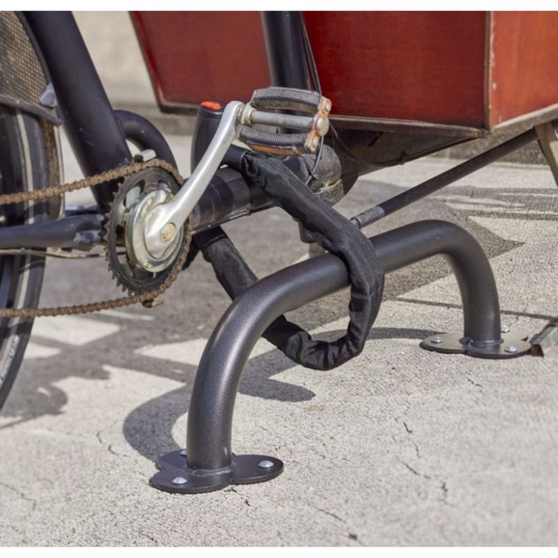 Arceau antivol vélo cargo