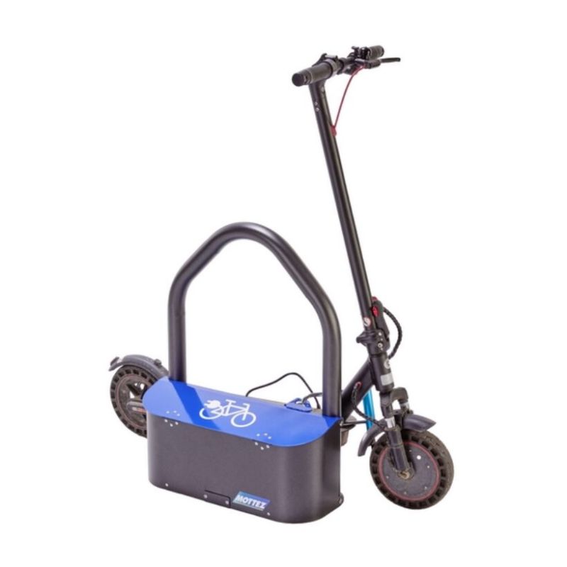 Borne de rechargement pour vélos et trottinettes électriques