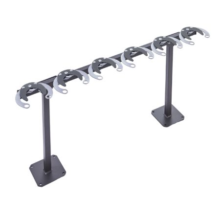 Range trottinettes sur pied - 6 places