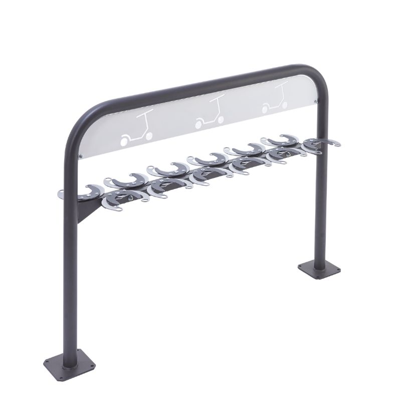 Range trottinettes sur pied - 12 places