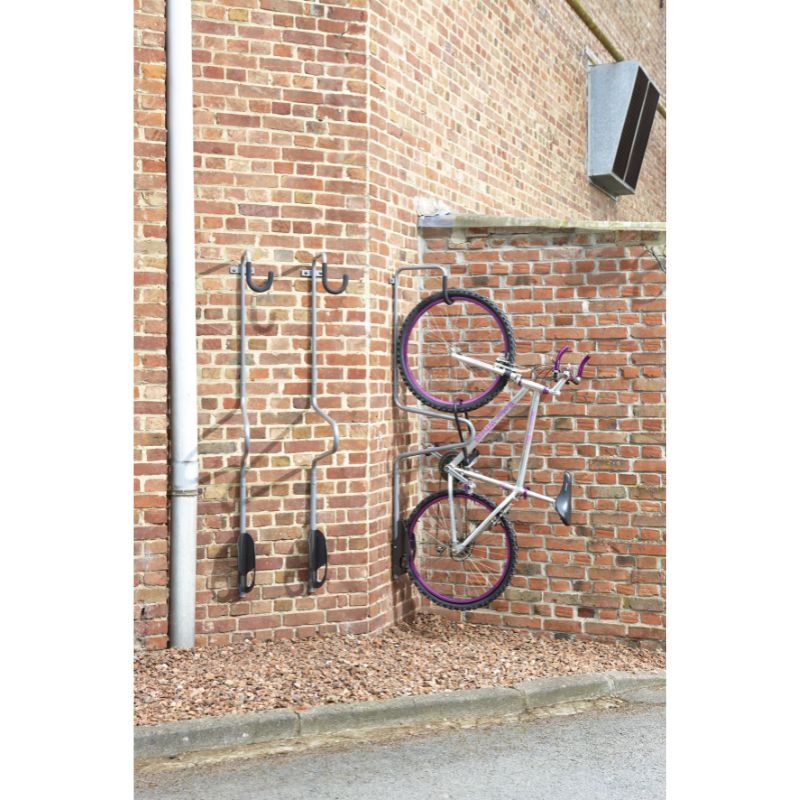 Range-vélo mural individuel "antivol"