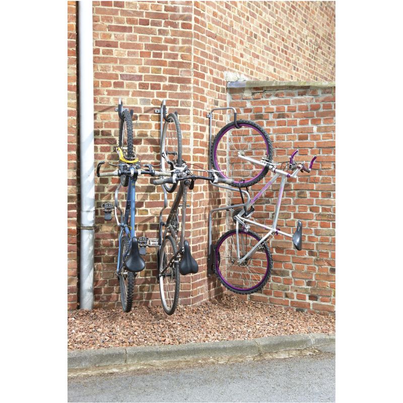 Range-vélo mural individuel "antivol"