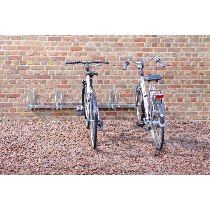 Range-vélos mural à 90° - 5 places