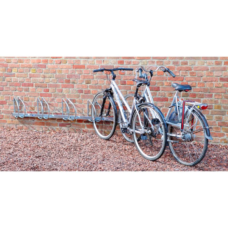 Support vélo mural incliné 45°