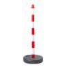 Potelet de balisage en plastique sur socle rond