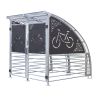 Box de stationnement sécurisé pour 6 vélos et deux-roues