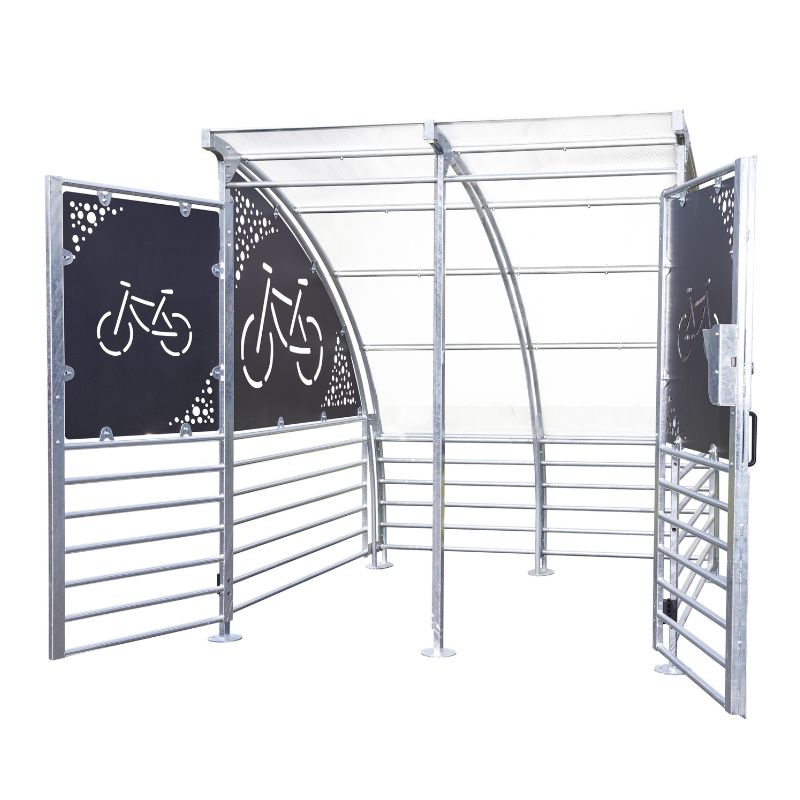 Box de stationnement sécurisé pour 6 vélos et deux-roues