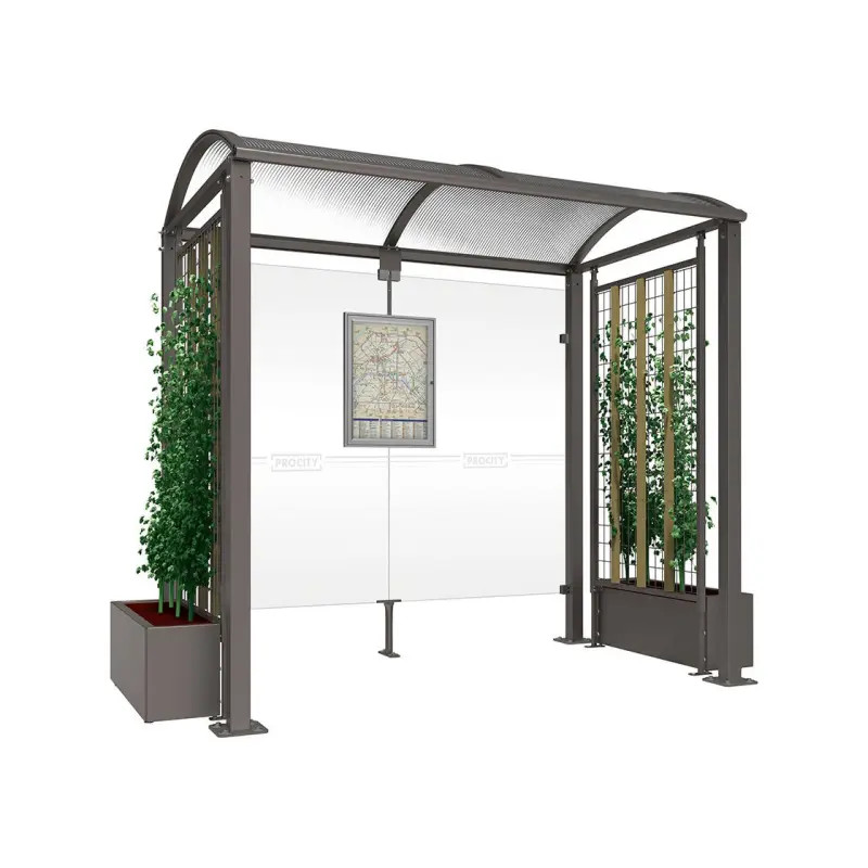 Claustra grillagé pour plantes grimpantes