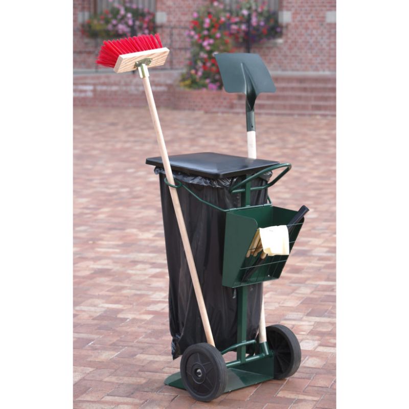 Chariot de voirie pour sac poubelle de 150 litres