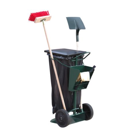 Chariot de voirie pour sac poubelle de 150 litres