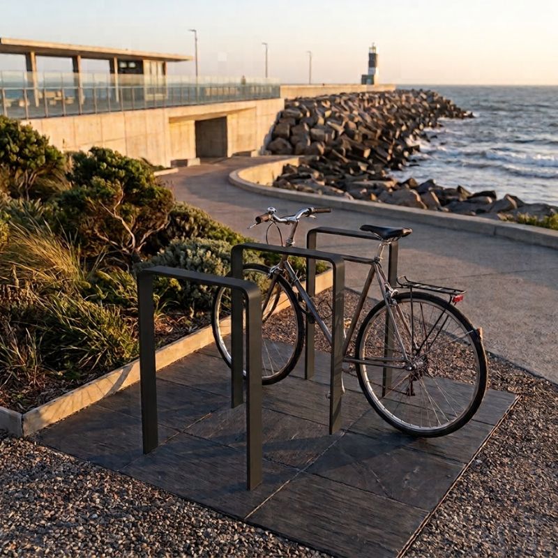 Appui vélos rectangle Secur