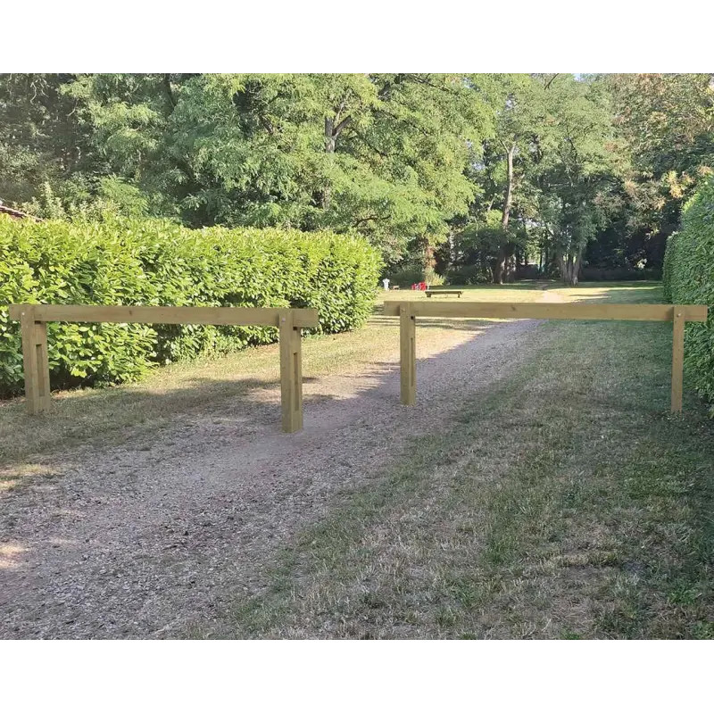 Barrière en bois fixe Turin