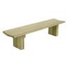 Banquette urbaine en bois Lille