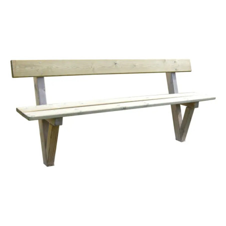 Banc en bois économique Turin