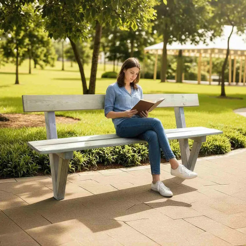 Banc en bois économique Turin