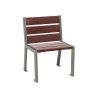Fauteuil plastique recyclé Silaos® 6 lames