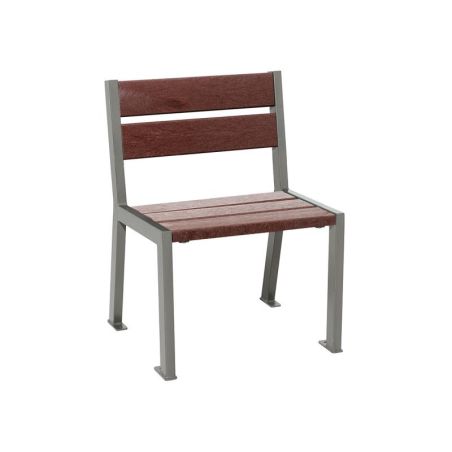 Fauteuil plastique recyclé Silaos® 5 lames