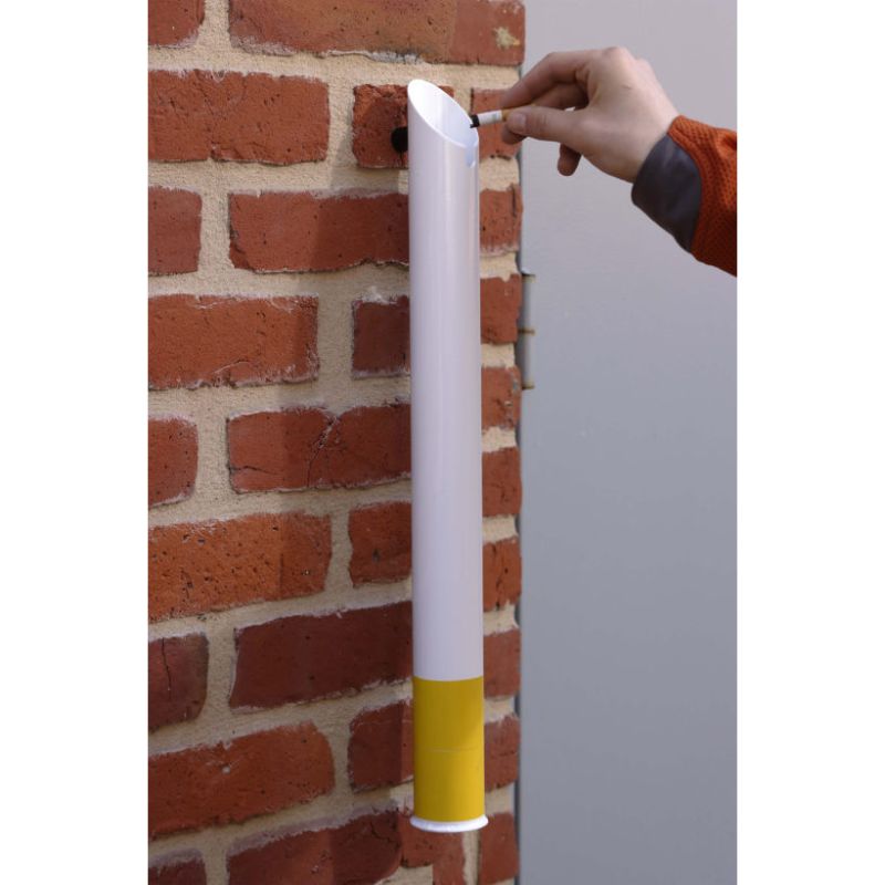 Cendrier mural simple pivotant