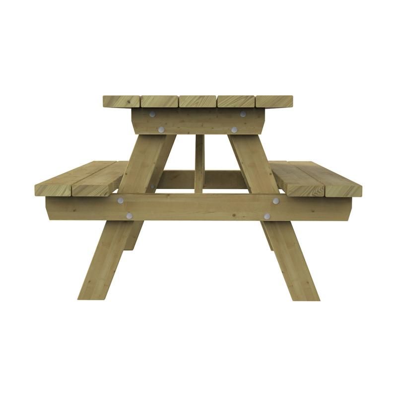 Table de pique-nique en bois pour enfants Turin