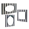 Miroir routier réglementaire - cadre rayé