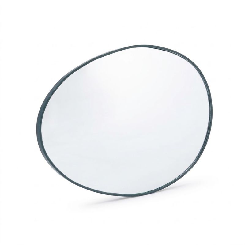 Miroir de sécurité ovale haute visibilité - Ø 56 cm
