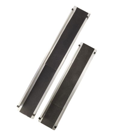 Rampe PMR aluminium télescopique universelle