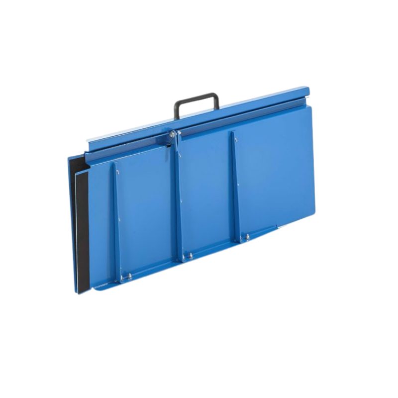 Rampe d'accès PMR pliable en aluminium