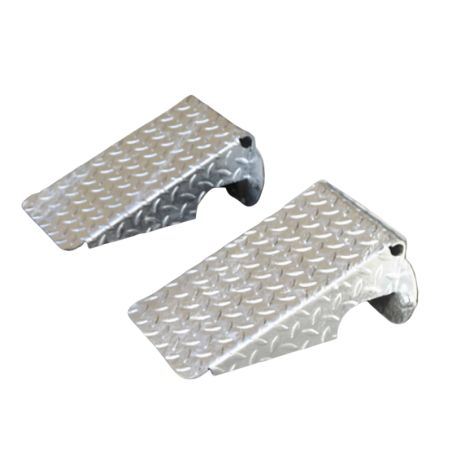 Lot de 2 petites rampes PMR d'accès trottoir