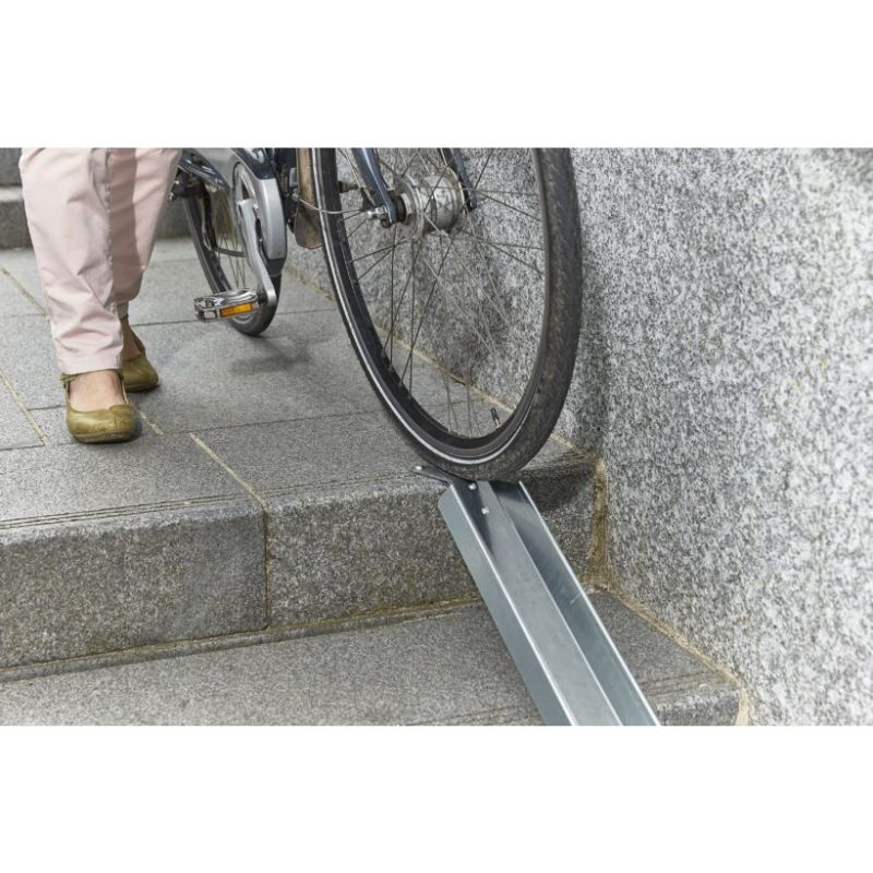 Rampe vélo pour escalier