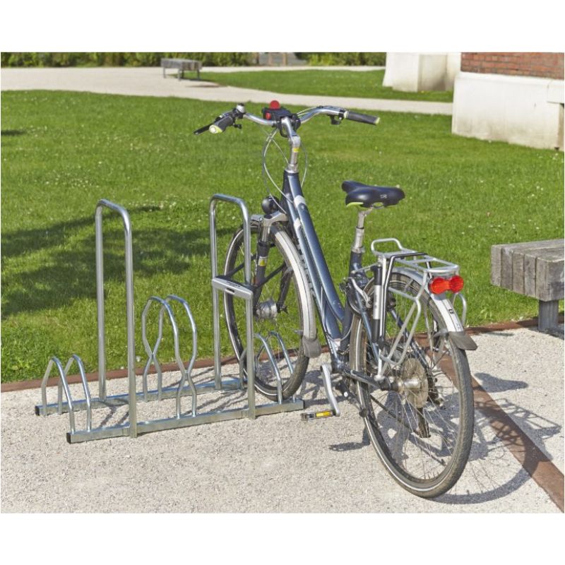 Râtelier vélo 2 niveaux avec arceaux antivol