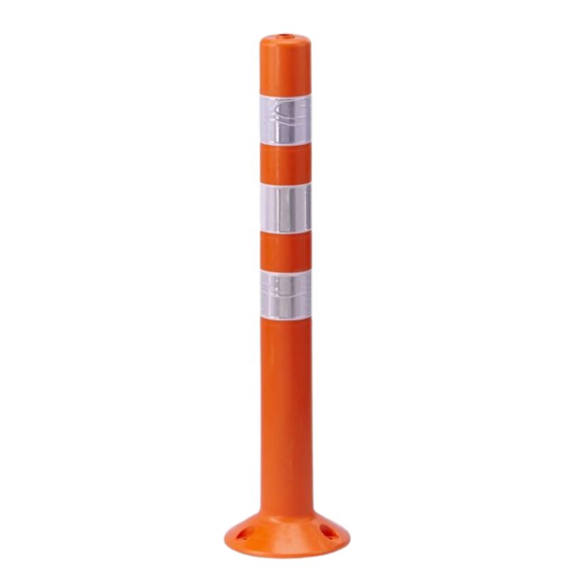 Poteau de signalisation flexible sur platine | Prossentiel 