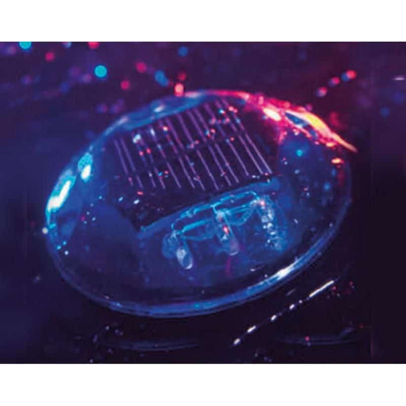 Terrain routier solaire rond polycarbonate Prossentiel