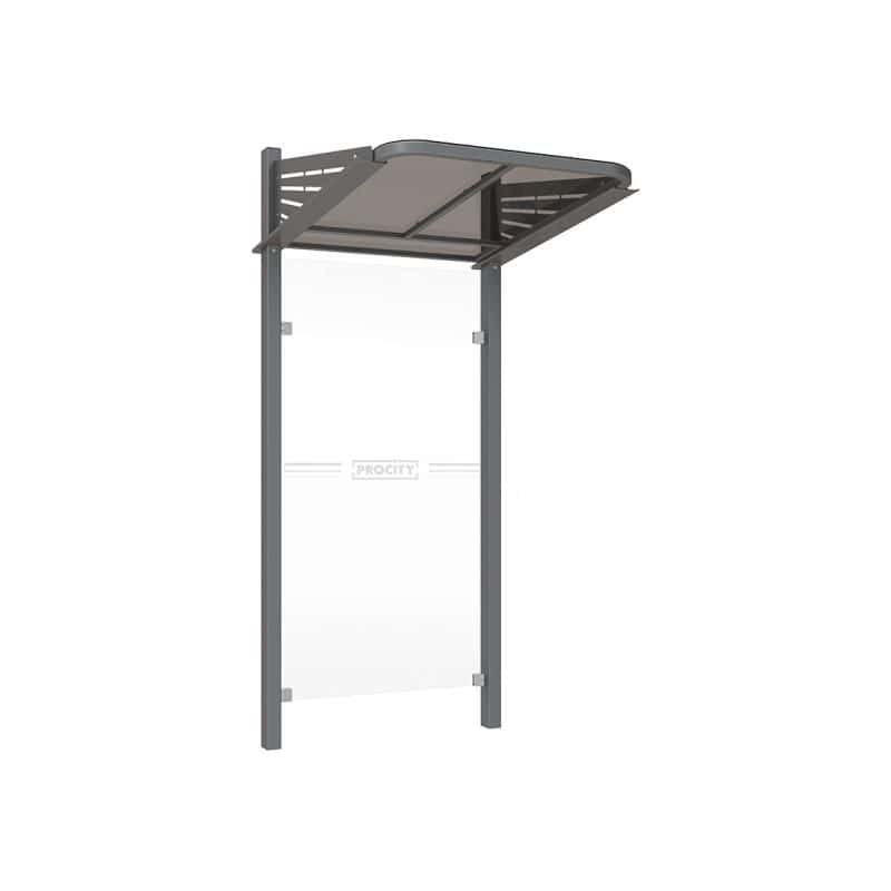 Extension Abri bus Conviviale® verre par module intermédiaire Prossentiel