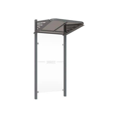 Extension Abri bus Conviviale® verre par module intermédiaire Prossentiel