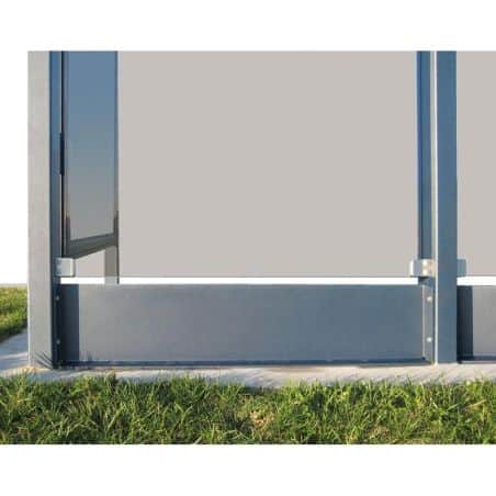 Bavette coupe-vent et coupe-neige - Abri bus Conviviale® Prossentiel